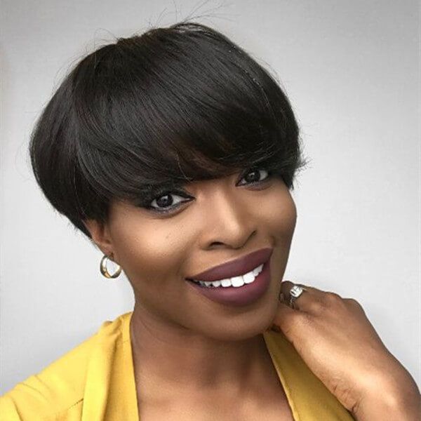 Pixie Cut Short Hair Glueless Bob Invisible 13x4 Lace Front Wig | Idefinewig