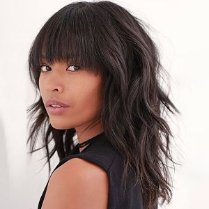 Silky Straight Human Hair Wolf Cut With Bangs Lace Front Wig | Idefinewig