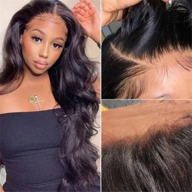 High Quality Virgin Hair Body Wave 13X6 Lace Front Wig