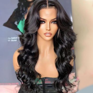 13x4 Lace Front Wig 150% Density Wavy 100% Human Virgin Hair