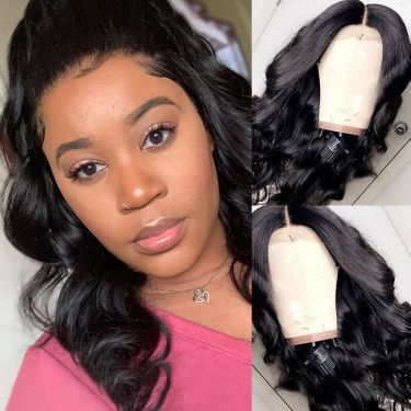 360 Lace Wig Body Wave 150% Density Pre-plucked Virgin Human Hair