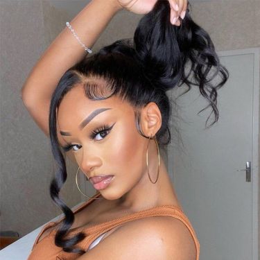 Body Wave 360 Lace Wig Glueless Human Hair Wig with Baby Hair