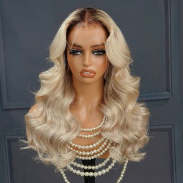 Ombre Body Wave Human Hair 13X4 Lace Front Wigs