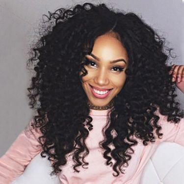 Glueless Wigs Long Curly 13x4 Lace Front Wigs Human Hair Wigs