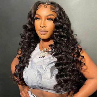 Loose Wave 5x5 Closure Undetectable Lace Wig with Baby Hair Human Hair Wigs