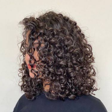 Bouncy Curls Bob Wigs Human Hair 13X4 Lace Front Wig