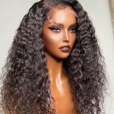 5x5 Deep Wave Undetectable Invisible Lace Glueless Closure Lace Wig | Real HD Lace