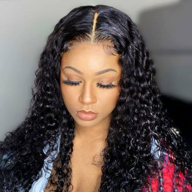 Glueless Undetectable HD Lace 5x5 Closure Wig Deep Curls