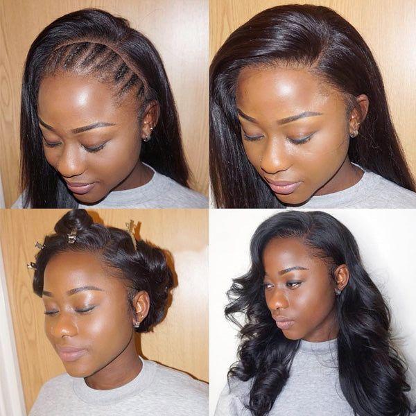 Undetectable Lace Front Wig Human Hair