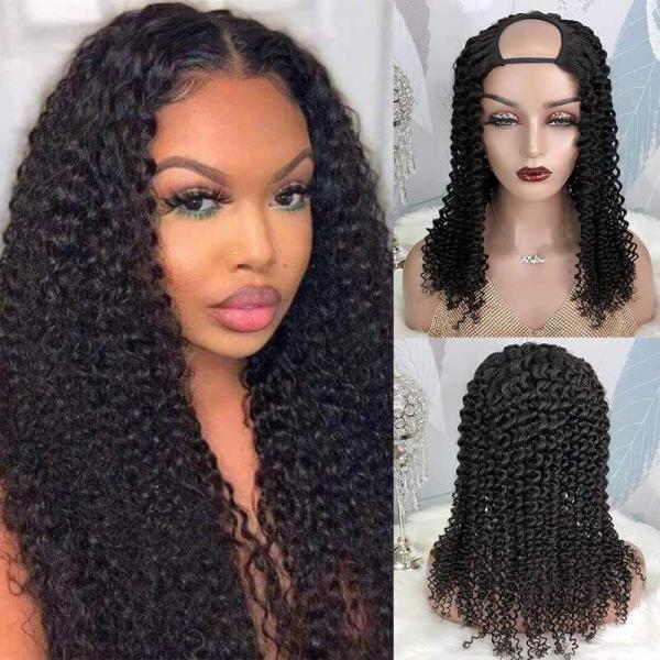 Get Your Perfect Look with Kinky Curly U Part Wig from Idefinewig