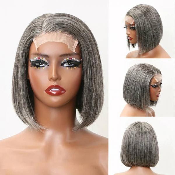 Discover the Sophistication of Gray Bob Wigs: A Style Guide by IDefineWig