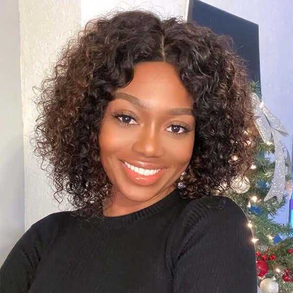Get Curly and Chic with Short Curly Bob Wigs from iDefineWig