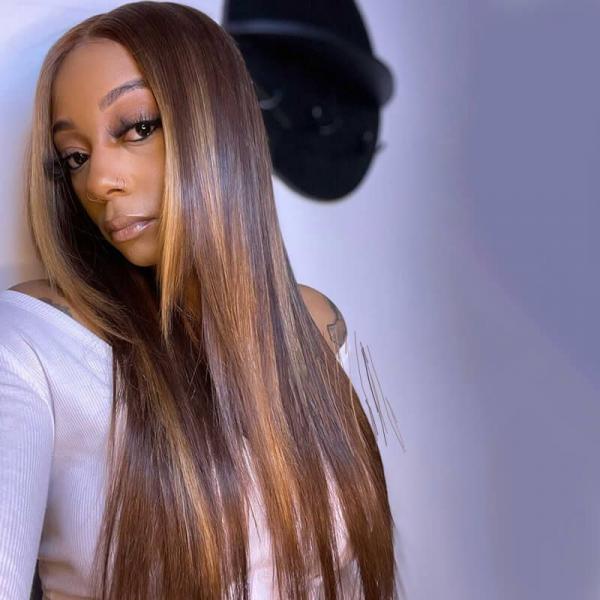 Get the Best of Both Worlds with Highlight Straight Human Hair